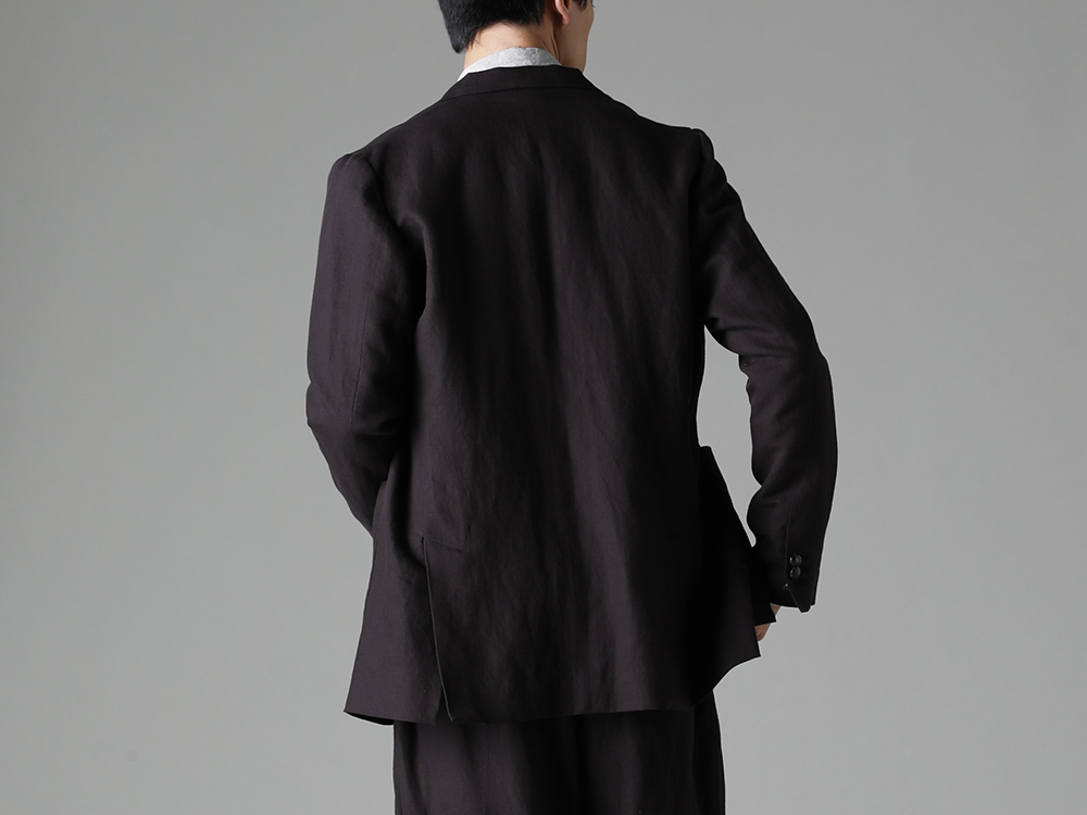 NOUSAN(ノウザン) 23SS(春夏) ユニークな配合の生地を完璧に使いこなす  - johann-A ヨハン：3-B パッチポケットジャケット 2-003