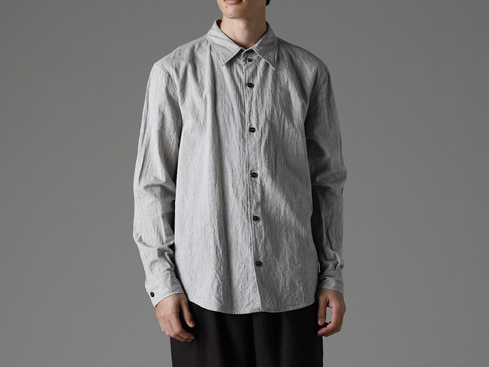 NOUSAN(ノウザン) 23SS(春夏) 新定番アイテムでクラシックな雰囲気をより濃く - center seam shirt センターシームシャツ 3-003