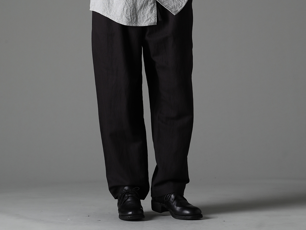 NOUSAN(ノウザン) 23SS(春夏) 新定番アイテムでクラシックな雰囲気をより濃く - villa-A-23SS ヴィラ:ワイドイージーパンツ - 792Z クラシック ダービーシューズ レースアップ ダブルソール - ホース フルグレイン - 792Z 3-005