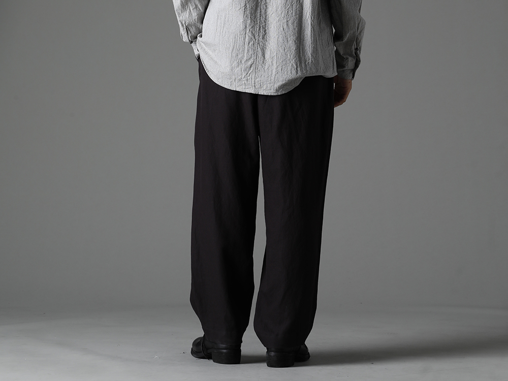 NOUSAN(ノウザン) 23SS(春夏) 新定番アイテムでクラシックな雰囲気をより濃く - villa-A-23SS ヴィラ:ワイドイージーパンツ - 792Z クラシック ダービーシューズ レースアップ ダブルソール - ホース フルグレイン - 792Z 3-007