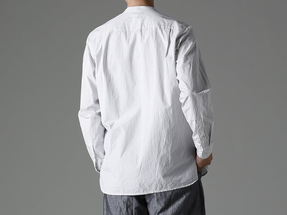 NOUSAN 23SS：Collarless Pocket Shirt Style - FASCINATE BLOG