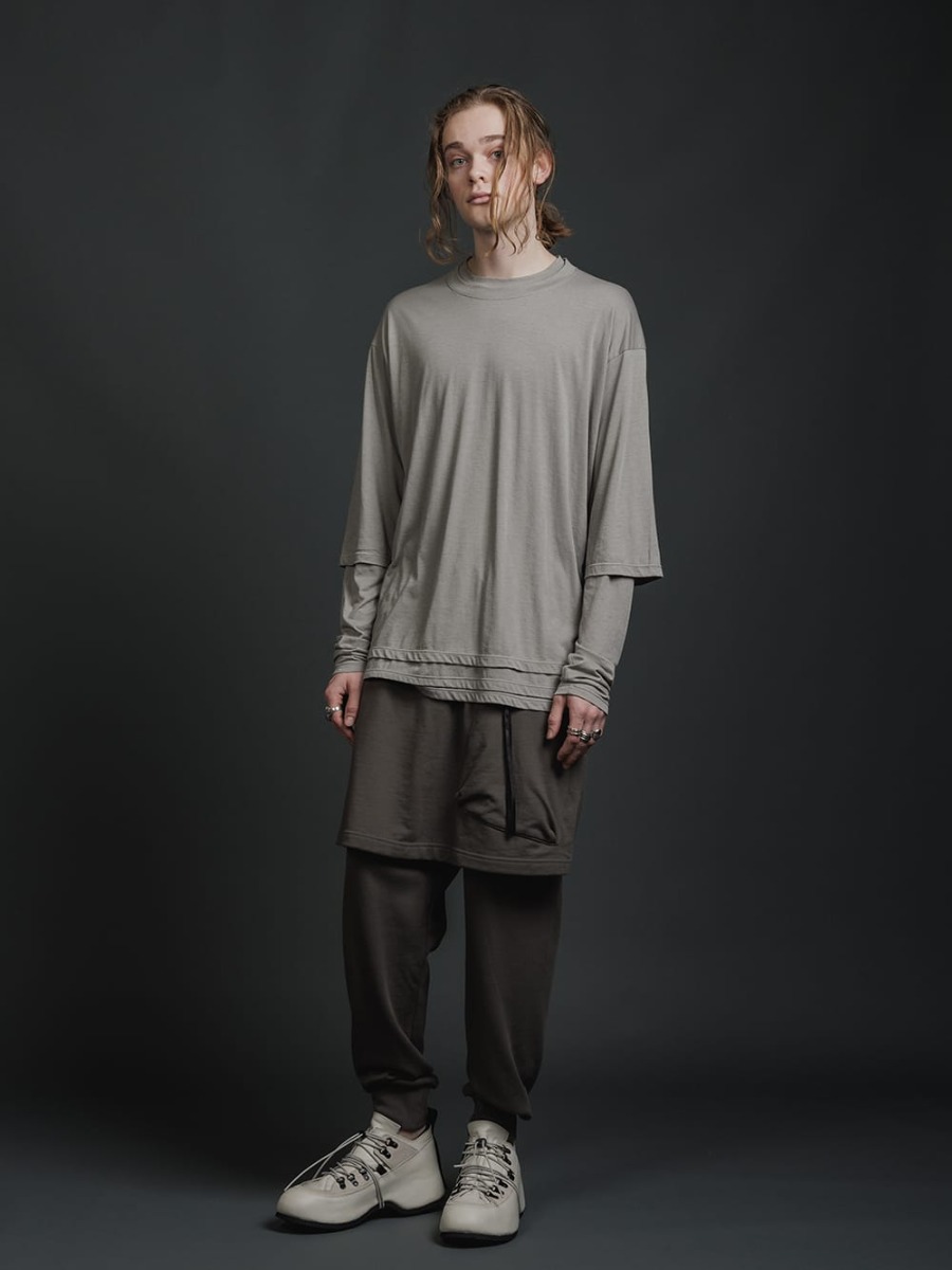 The Viridi-anne - ザ ヴィリジアン 2023SS VI-3613-01 - ダブルレイヤード Tシャツ 4-002