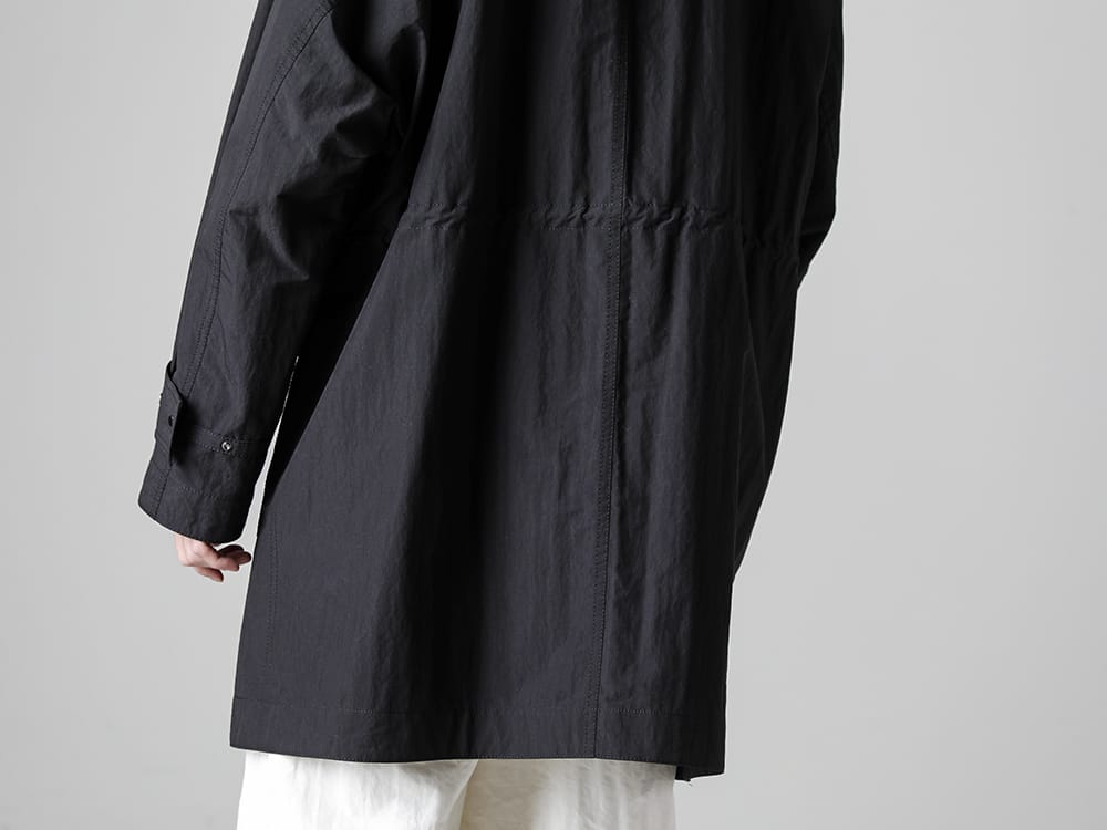 IRENISA 23SS The new stand zip collar coat that can cope with inclement weather and temperature differences.  - IH-23SS-C015-CS-Stand Collar Zip Coat - IH-23SS-P003-CS-High Waist Pants 2-005