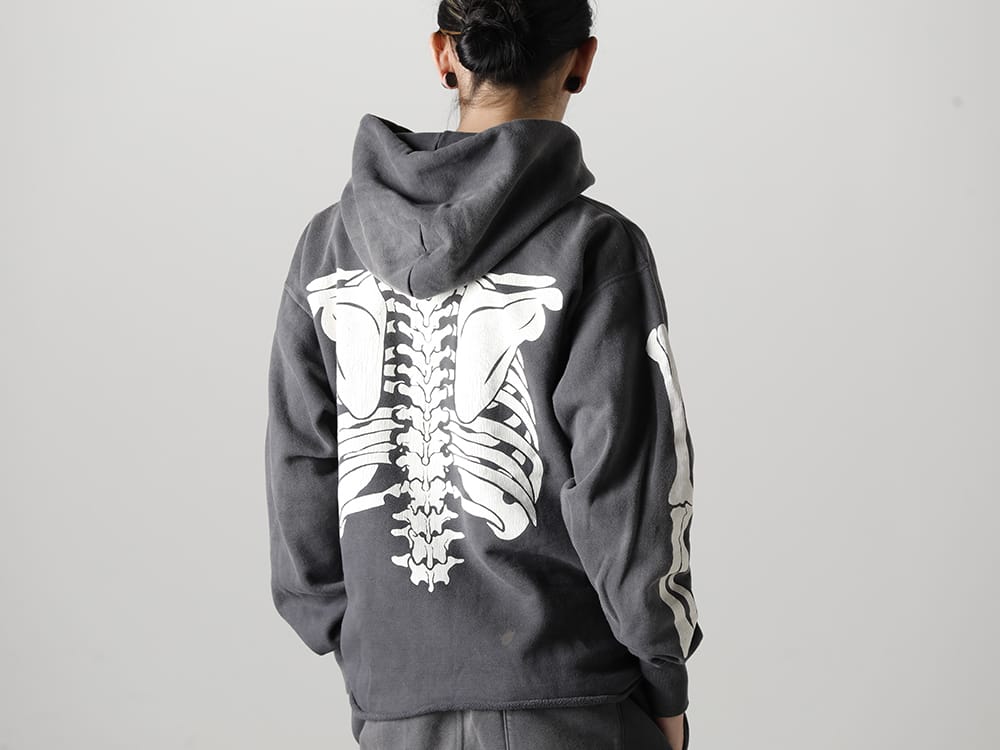 ©SAINT M×××××× 2022-23AW - ©SAINT M×××××× 2022-23秋冬系列10款/2023春夏系列2款发布!从现在开始店面和网上销售同时开始! - SM-A22-0000-080(BONE Hoodie) - 2-003