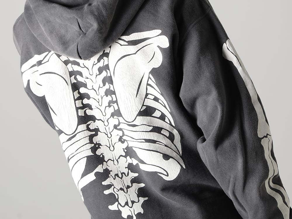 ©SAINT M×××××× 2022-23AW - ©SAINT M×××××× 2022-23秋冬系列10款/2023春夏系列2款发布!从现在开始店面和网上销售同时开始! - SM-A22-0000-080(BONE Hoodie) - 2-005