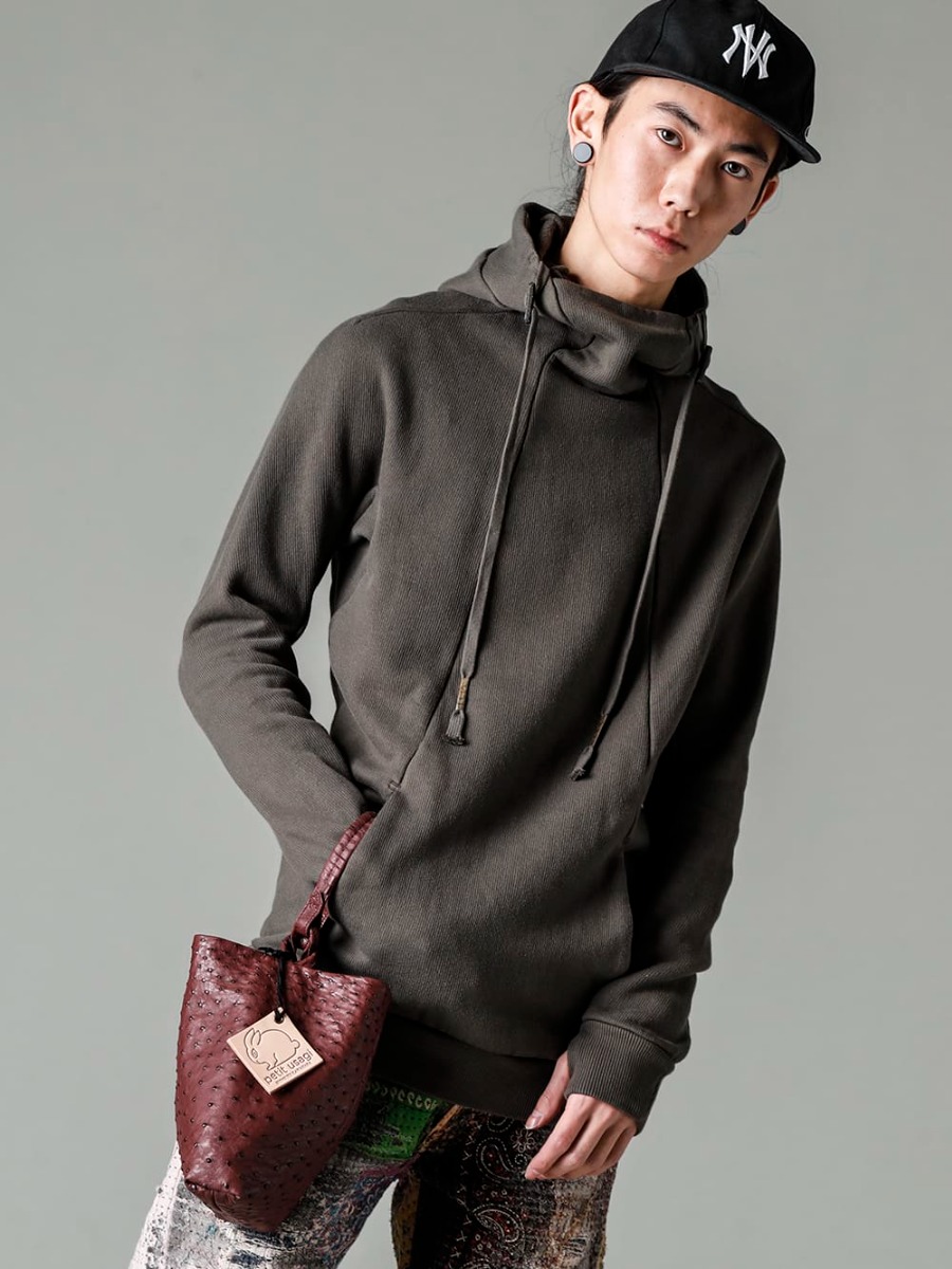 ボリス ビジャン サベリ / コーネリアンタウラス / ニュークリア 2023SS シンプルながらもアルチザンな雰囲気漂う1着 - HOODY2-FTT00008(フーディー2 FTT00008) NV_002-Black-Dye(NVロゴ フロント アーミーコットンキャップ ブラックダイ) co22fwcws010-ostrich-Burgundy(CWS デ フォーマーバッグ オーストリッチ バーガンディ) - 2-001