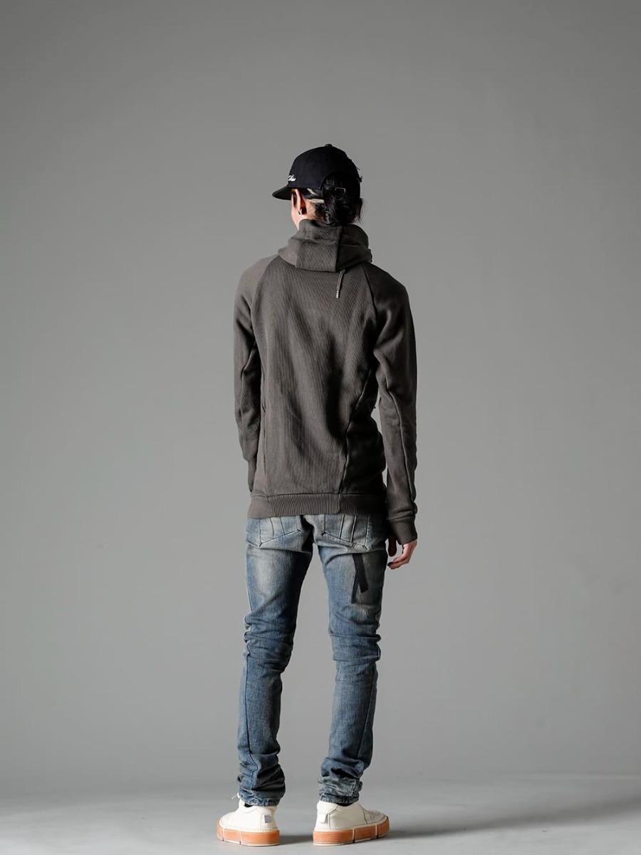 Boris Bidjan Sabari 22-23AW Daily and Real Street Style - NV LOGO FR ARMY COTTON CAP BLACK DYE - HOODY2-FTT00008 HOODY2 FTT00008 - P13D-TF-FKU10002 P13.D TF FKU10002 - GJ02-CO00T Laced Up Boots - Horse Full Grain Leather - GJ02 CO00T 1-003