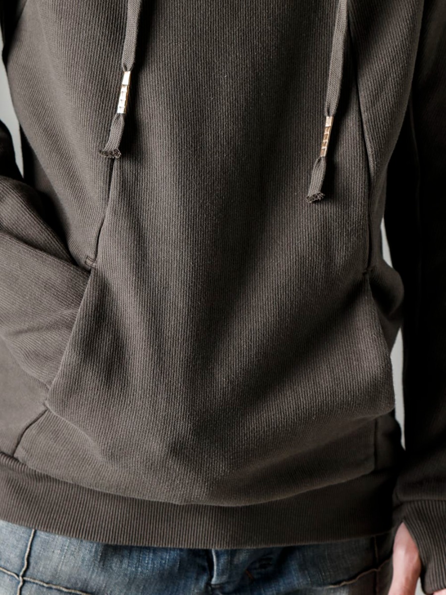 Boris Bidjan Sabari 22-23AW Special Coloring and Details  - HOODY2-FTT00008 HOODY2 FTT00008 2-004