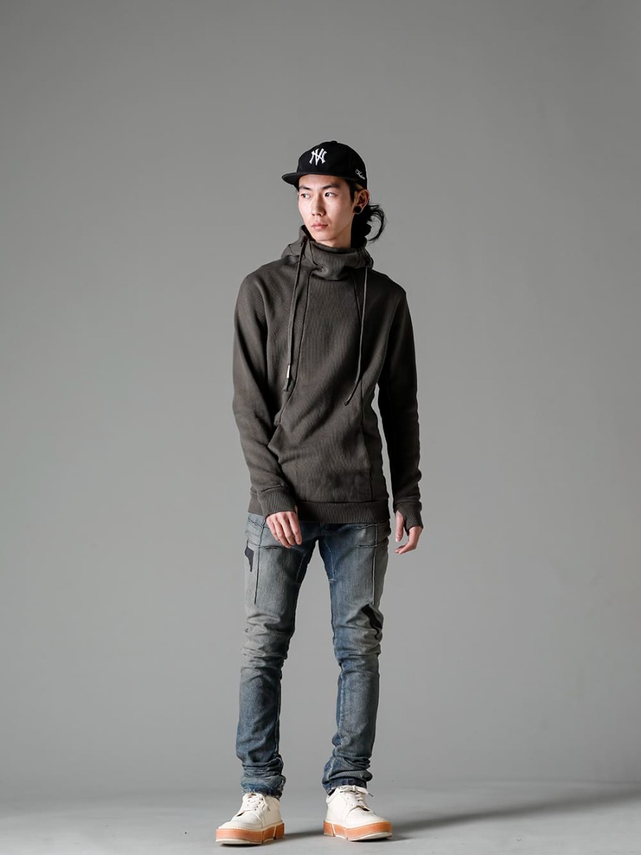 Boris Bidjan Sabari 22-23AW Men's fashion must-have, denim pants - NV LOGO FR ARMY COTTON CAP BLACK DYE - HOODY2-FTT00008 HOODY2 FTT00008 - P13D-TF-FKU10002 P13.D TF FKU10002 - GJ02-CO00T Laced Up Boots - Horse Full Grain Leather - GJ02 CO00T 3-007