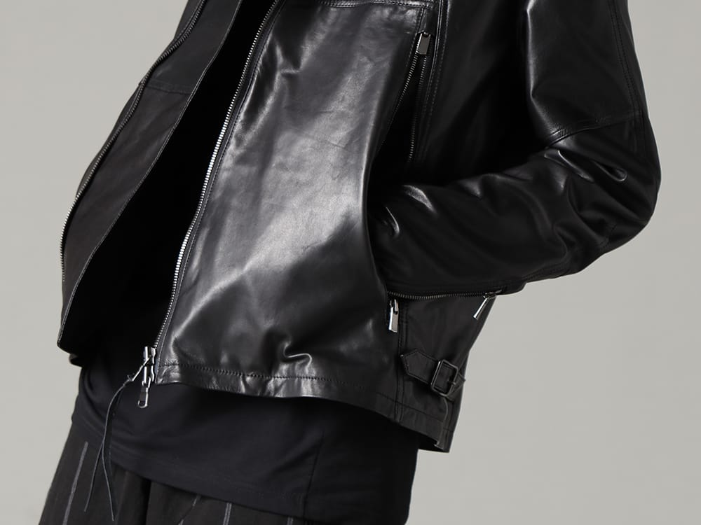 The Viridi-anne 2023SS - Items that are typical of the brand and can be felt through the details. - VI-3556-06-Black(Goat Leather Jacket) - 2-009