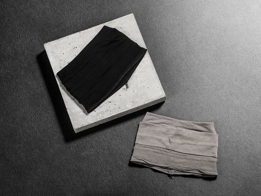 Julius 2023SS - The third delivery from the JULIUS 2023SS collection has been delivered! Now available both in-store and online!

 - 819ACU3-black(Cotton/Cupro Jersey Hair Band Black) 819ACU3-gray(Cotton/Cupro Jersey Hair Band グレー) - 1-012