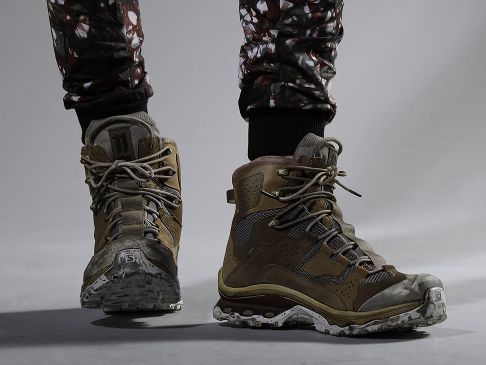 11 by Boris Bidjan Saberi 2023SS Pants that include the graphic that represents the collection. - BOOT2-GTX-WH-LR-ALL-WEHR-GRUN(BOOT2 GTX WH/LR/ALL WEHR GRÜN) - 3-007