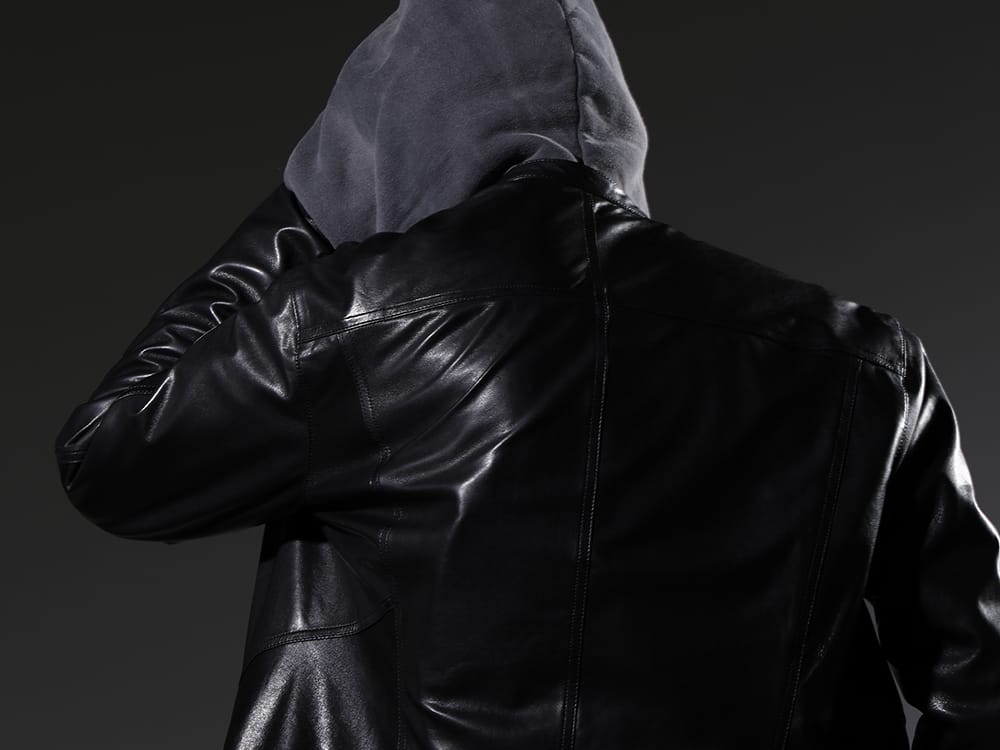 The Viridi-anne 2023SS Goat leather that combines strength and lightness - VI-3556-06-Black(Goat Leather Jacket) - 2-008