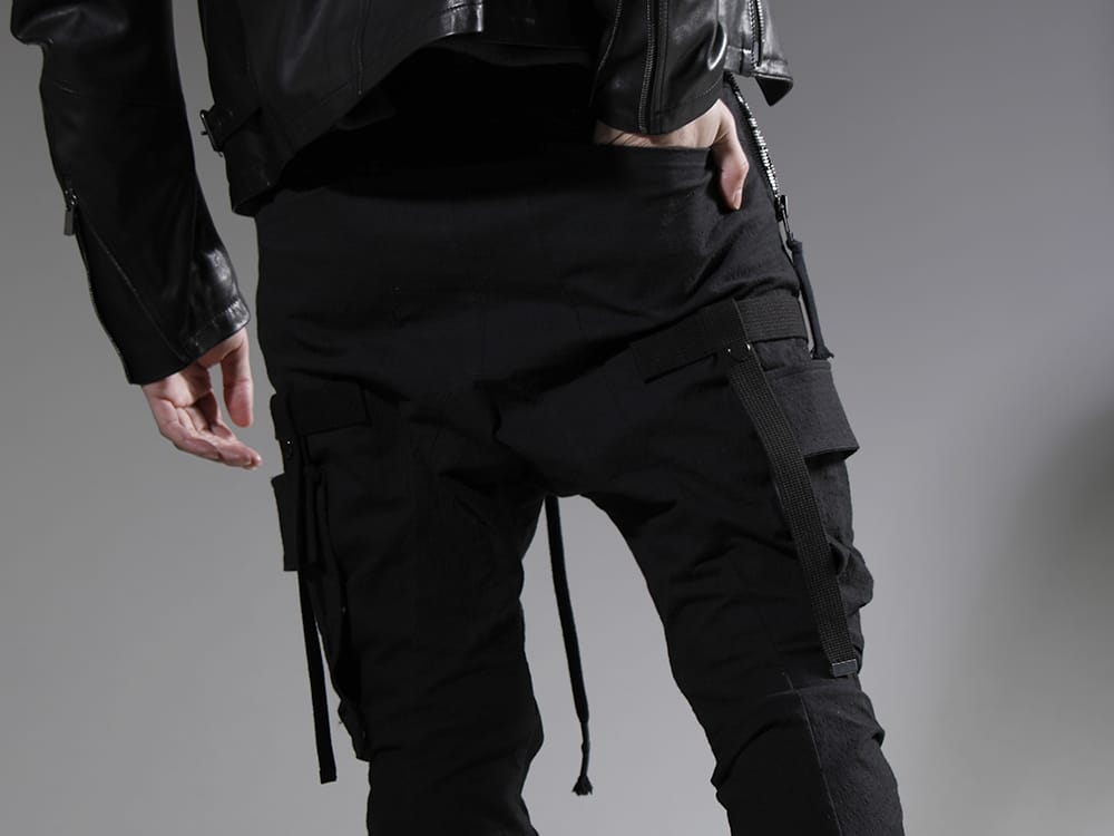 D.HYGEN 2023SS Cargo pants that can taste the texture of the fabric with interest - ST107-0623S(Dimplewasher Cotton Stretch Ripstop Detachable Cargo Pocket Jog Trousers) - 3-006