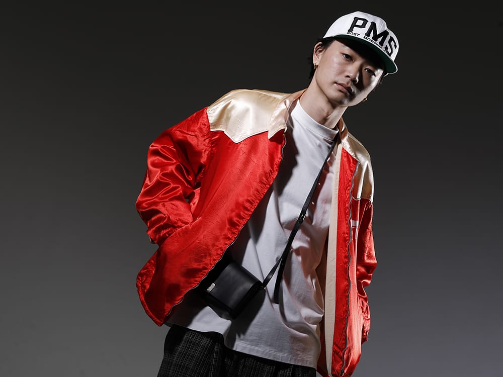 SAINT MICHAEL / PHENOMENON / Maison MIHARAYASUHIRO / Guidi / WERKSTATT:MÜNCHEN 2023SS SAINT M×××××× jackets and accessories for styling. - SM-S23-0000-070(Western Shirt Jacket) MHTCAJP01(P+M Logo Long Sleeve Tee) SM-S23-0000-072(PMS Cap) M9083(Shoulder Bag #2) - 2-001