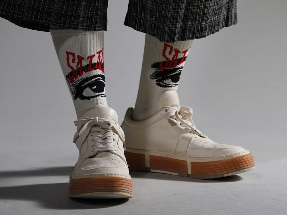 SAINT MICHAEL / Guidi 2023SS Wear with moderately loose pants for a rough look. - GJ02-CO00T(Laced Up Boots - Horse Full Grain Leather - GJ02 CO00T) SM-S23-0000-102(Eye Socks Ecru) - 3-006