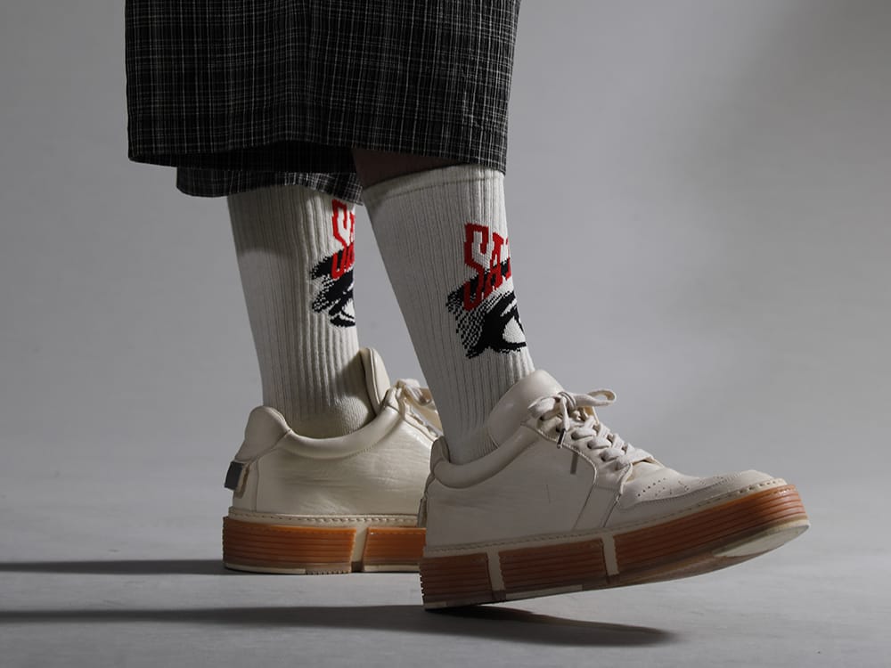 SAINT MICHAEL / Guidi 2023SS Wear with moderately loose pants for a rough look. - GJ02-CO00T(Laced Up Boots - Horse Full Grain Leather - GJ02 CO00T) SM-S23-0000-102(Eye Socks Ecru) - 3-007