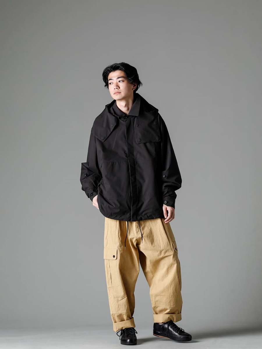 Norwegian Rain-ノルウェージャンレイン 2023SS(春夏) Norwegian Rain-ノルウェージャンレイン - 2023SS(春夏) collection Harmattan Unisex Cropped. 6-004