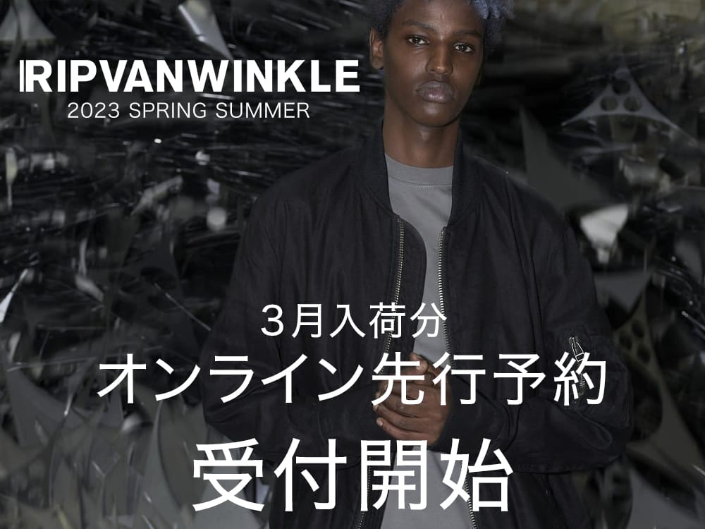RIPVANWINKLE - リップヴァンウインクル 2023SS 見出し1 1-001