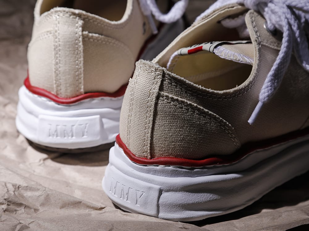 Maison MIHARAYASUHIRO - メゾン ミハラヤスヒロ 2023SS A04FW729 / A01FW702 -ピーターソン- オリジナルソール キャンバス ローカット スニーカー 5-003