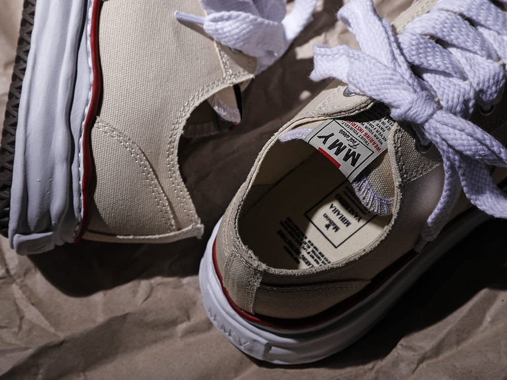 Maison MIHARAYASUHIRO - メゾン ミハラヤスヒロ 2023SS A04FW729 / A01FW702 -ピーターソン- オリジナルソール キャンバス ローカット スニーカー 5-004