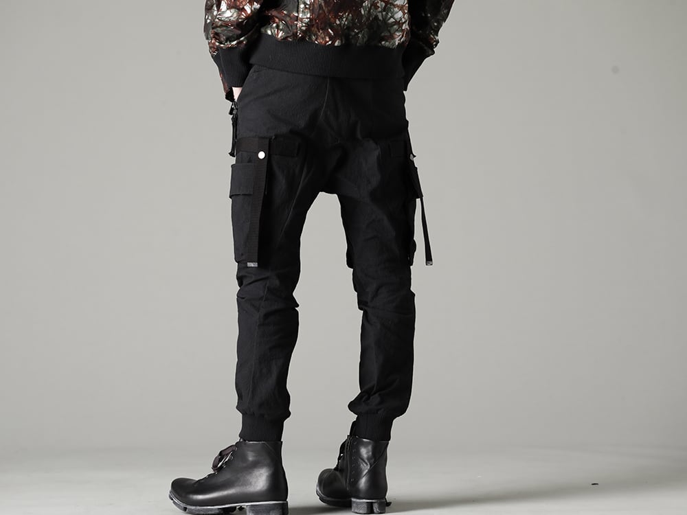 D.HYGEN 23SS Each item has its own personality - ST107-0623S Dimplewasher Cotton Stretch Ripstop Detachable Cargo Pocket Jog Trousers - FW-CSHS Leather Boots GUIDI Horse Leather 3-003