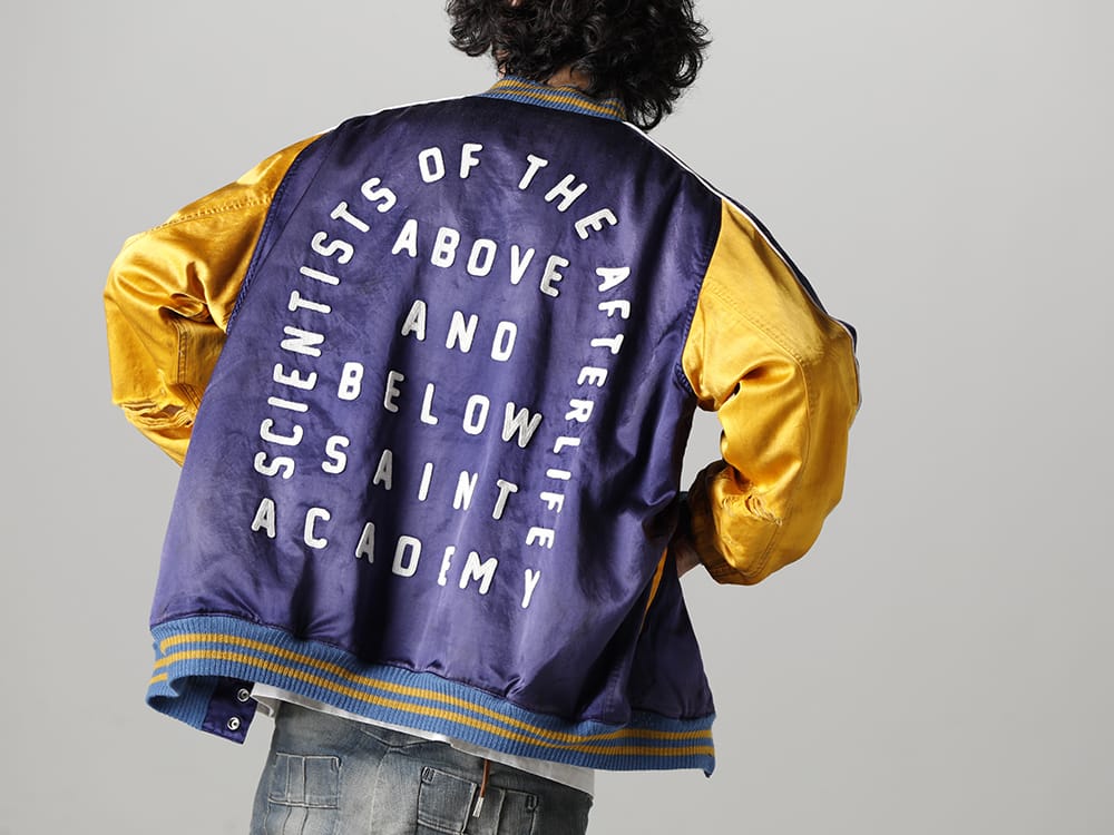 ©SAINT M×××××× 2022-23AW - ©SAINT M××××××(SAINT MICHAEL) 2022-23年秋冬系列的最后一批货和2023年春夏系列的第三批货现在已经上市! 现在可以在商店和网站进行购买! - SM-A22-0000-063(SHERMER ACADEMY × ©SAINT M×××××× SKASTADIUM Jacket) - 1-002