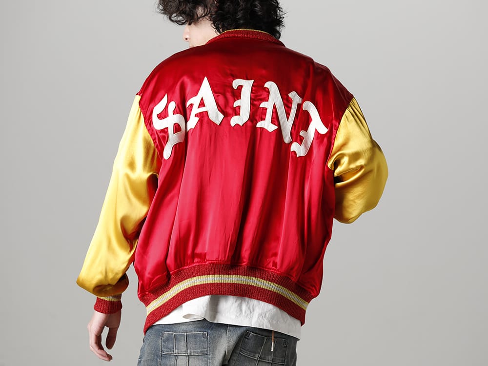 ©SAINT M×××××× 2023SS - ©SAINT M××××××(SAINT MICHAEL) 2022-23年秋冬系列的最后一批货和2023年春夏系列的第三批货现在已经上市! 现在可以在商店和网站进行购买! - SM-S23-0000-068(SAINT Varsity Jacket) - 1-004
