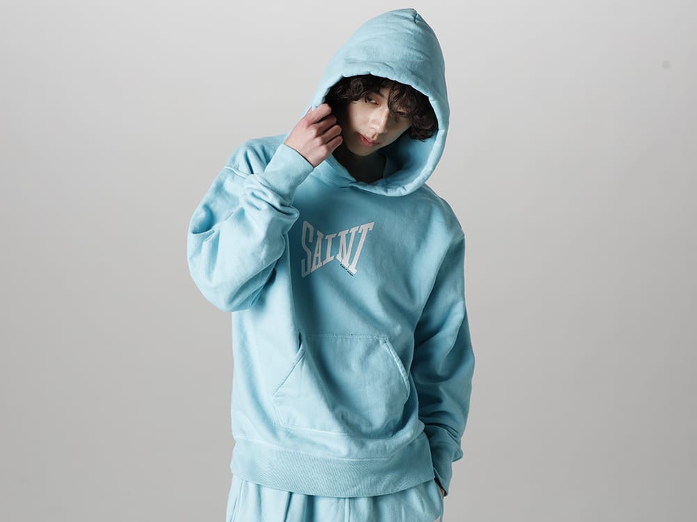 ©SAINT M×××××× 2023SS - ©SAINT M××××××(SAINT MICHAEL) 2022-23年秋冬系列的最后一批货和2023年春夏系列的第三批货现在已经上市! 现在可以在商店和网站进行购买! - SM-S23-0000-048(SAINT Hoodie Blue) - 1-014