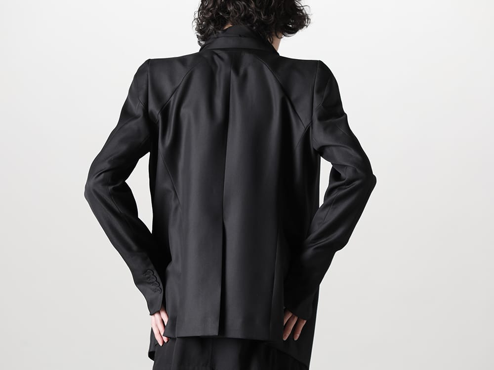 ユリウス 2023SS - JULIUS(ユリウス) 2023SSコレクションより第4弾目のアイテムがデリバリー！只今より店頭・通販共に販売スタート！ - 817JAM1(ウール/ポリエステル ギャバ テーラードジャケット) - 1-003