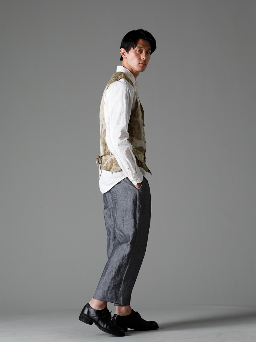 NOUSAN 23SS The botanical prints are produced by hand-worked 