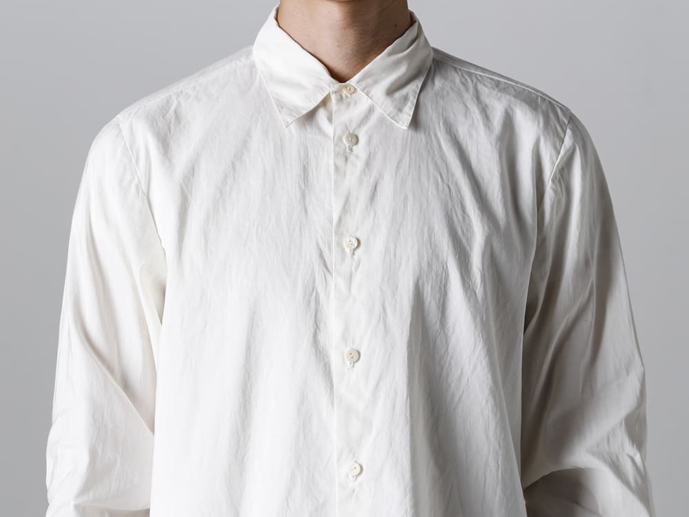 NOUSAN 23SS Simple items emphasize the beautiful prints. - shirt Reguler Collar Shirt 3-004