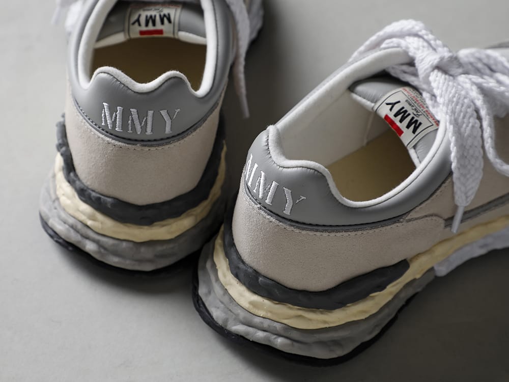 Maison MIHARAYASUHIRO - メゾン ミハラヤスヒロ 2023SS Maison MIHARAYASUHIRO - メゾン ミハラヤスヒロ - 2023SS collection A10FW701 - -ジョージ- オリジナルソール ミックス マテリアル スニーカー 1-005
