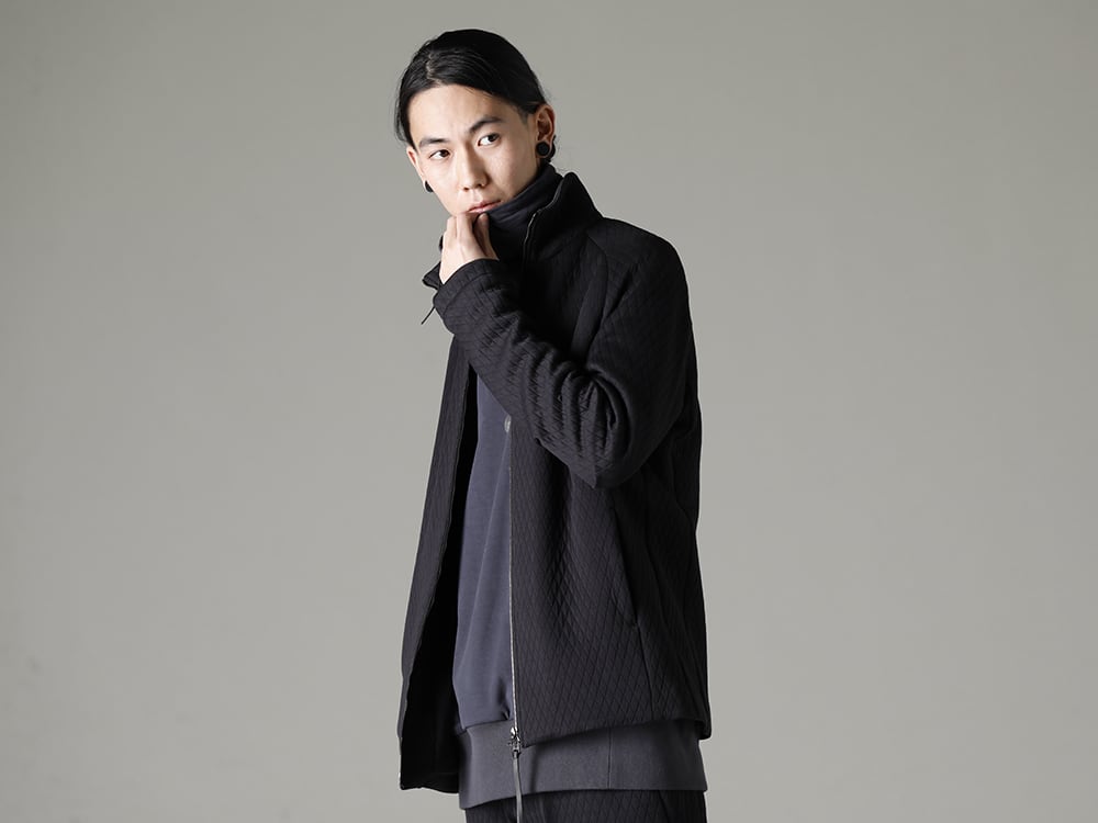 DEVOA 23SS With the perfect depth, he will have more opportunities to play this season.  - JKI-DKSW Drizzler jacket quilted cotton / polyester - M3841 Necklace Medallion - FJF-AGMH-Blue-Gray Hight neck pullover cotton jersey Blue Gray 2-002