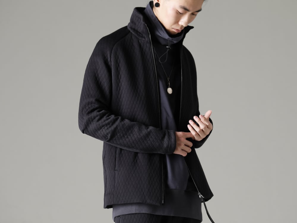 DEVOA 23SS With the perfect depth, he will have more opportunities to play this season.  - JKI-DKSW Drizzler jacket quilted cotton / polyester - M3841 Necklace Medallion - FJF-AGMH-Blue-Gray Hight neck pullover cotton jersey Blue Gray 2-004