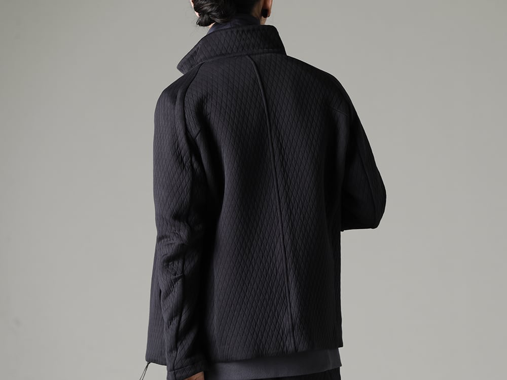 DEVOA 23SS With the perfect depth, he will have more opportunities to play this season.  - JKI-DKSW Drizzler jacket quilted cotton / polyester - M3841 Necklace Medallion - FJF-AGMH-Blue-Gray Hight neck pullover cotton jersey Blue Gray 2-005