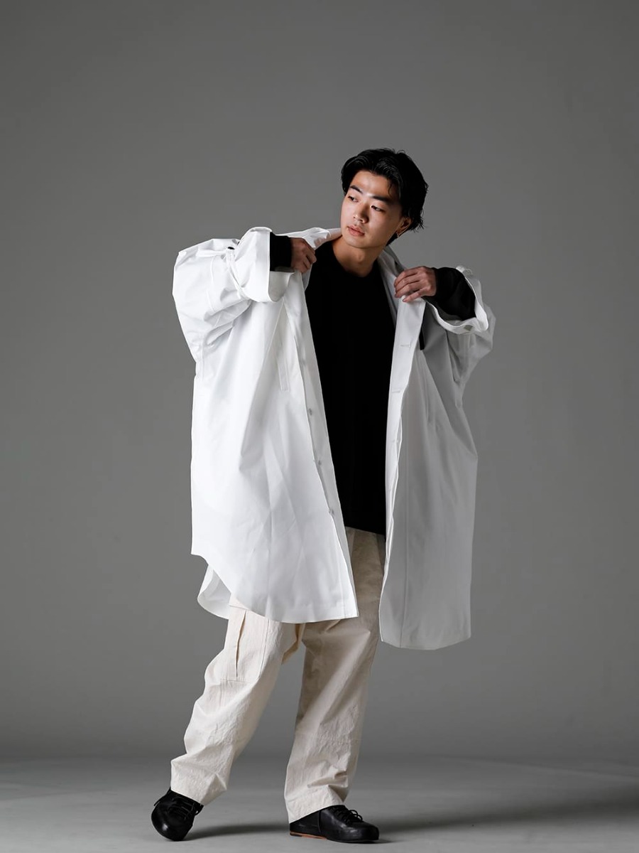 Norwegian Rain 23SS Leather sneakers that give a sense of luxury to light and easy spring wear - O15TR3-KINARI Cargo Trousers Kinari Fine Canvas Handsewn-Classic-Lo Hand Sawn Classic Low 3-004