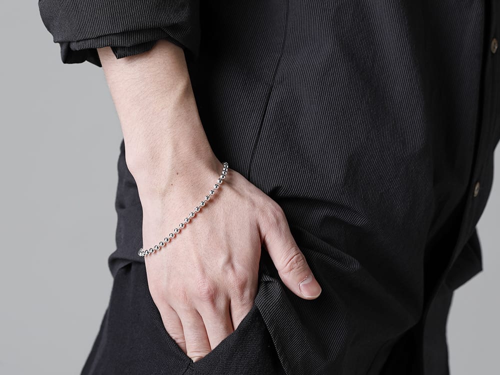 TAKAHIROMIYASHITATheSoloist 2023SS ball chain bracelet. 3-006