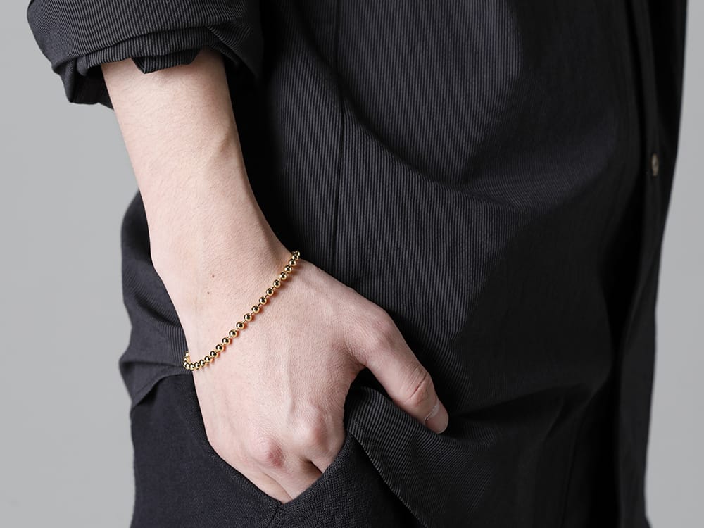 TAKAHIROMIYASHITATheSoloist 2023SS ball chain bracelet. 3-007
