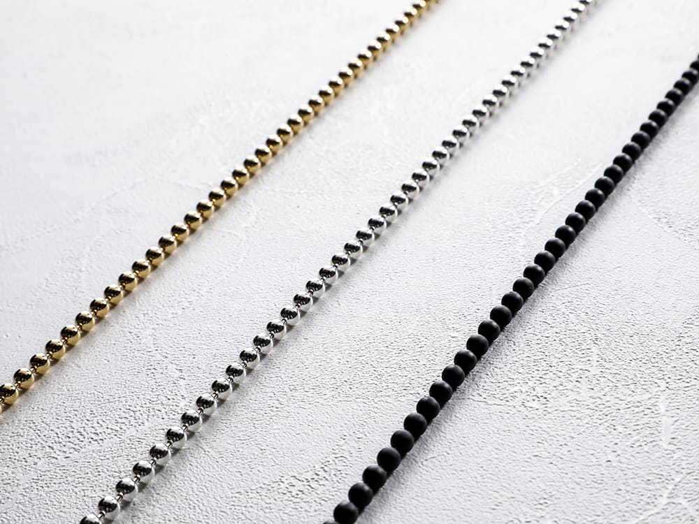 TAKAHIROMIYASHITATheSoloist 2023SS ball chain necklace. 4-005