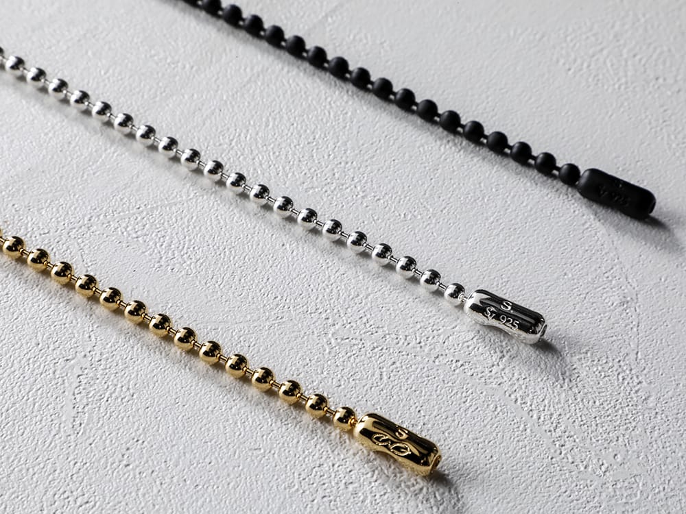 TAKAHIROMIYASHITATheSoloist 2023SS ball chain necklace. 4-006