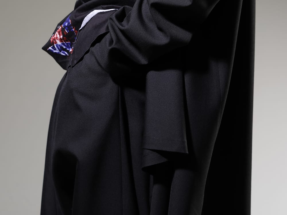 グラウンドワイ 2023SS 春夏らしいミニマルなシルエットで、涼しげな雰囲気を演出 - GI-P02-100(フロントタック サルエルパンツ) - 3-005