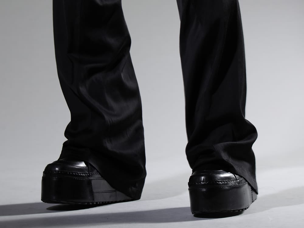 ユリウス  2023SS 見出し3 - 817FWM3-L(カウレザー プラットフォームスニーカー) - 3-006