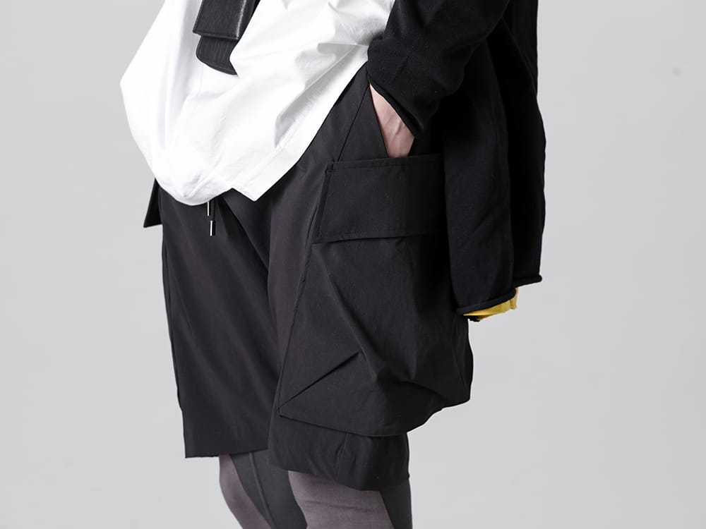 ブランド名 23SS ショートパンツとのレイヤードスタイルで変化をつけたブーティスタイル - CS-2511-Military Short Pants - RW-518-Bi-Color Leggins M.Gray × G.Gray 3-003