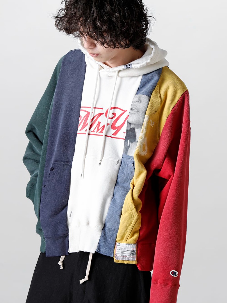 Maison MIHARAYASUHIRO - メゾン ミハラヤスヒロ 2023SS 見出し2  - A10HD581-Multi - バーティカルスウィッチングフーディ Multi 2-001