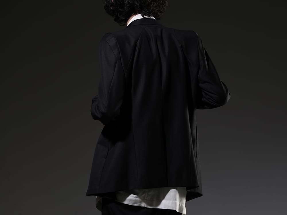 ユリウス 2023SS 見出し2 - 817JAM1(ウール/ポリエステル ギャバ テーラードジャケット) - 2-003