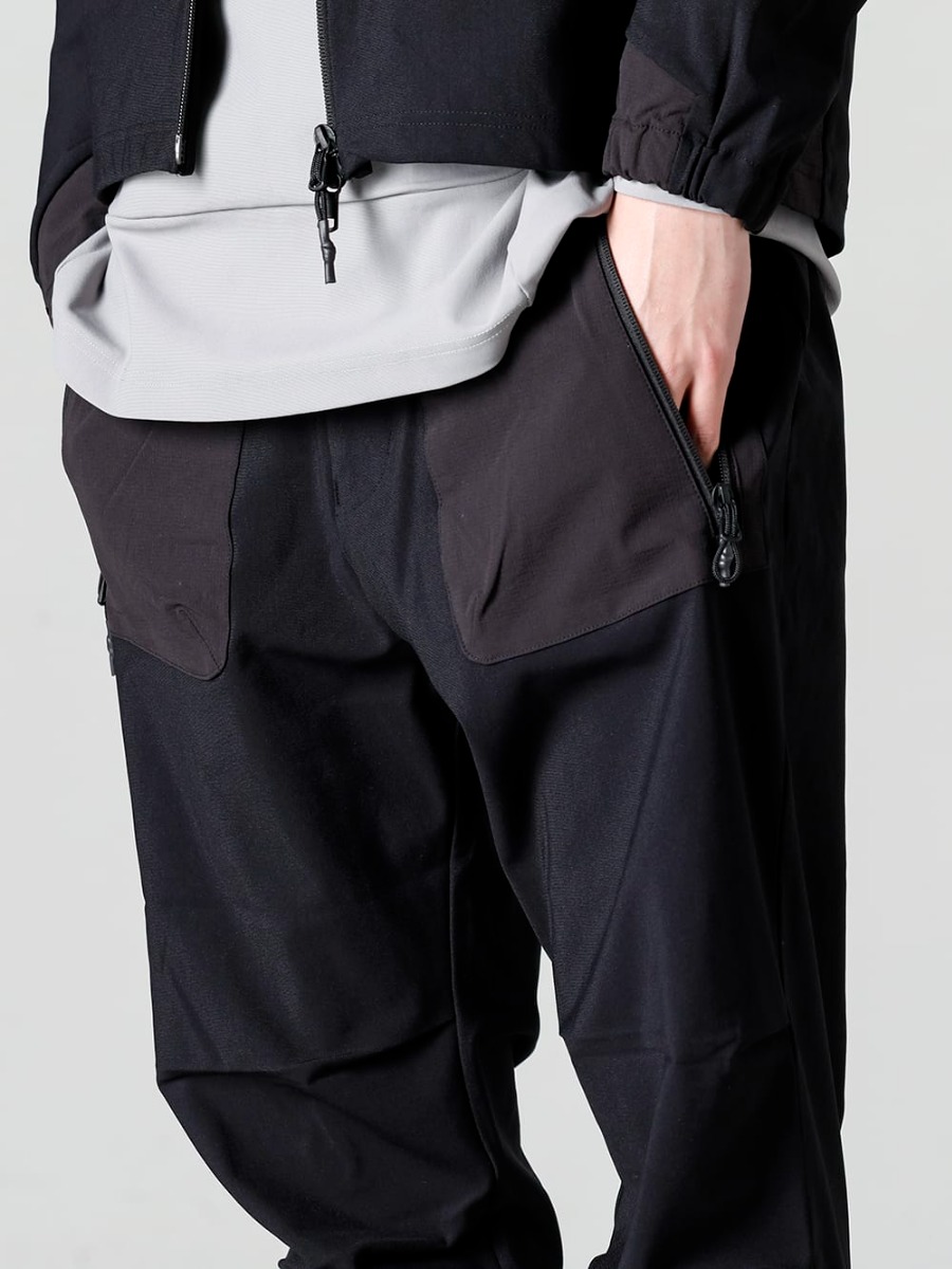 RIPVANWINKLE 2023SS Selects the new light sarouel jersey - RW-511-Black - light sarouel jersey Black  3-002