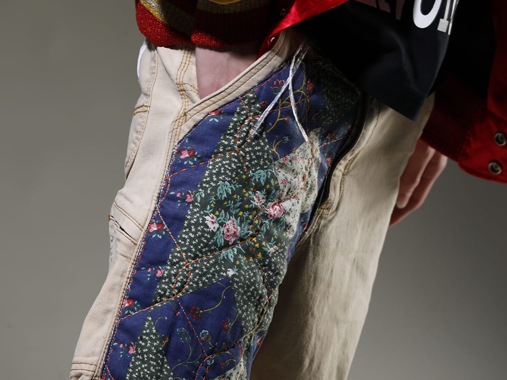 イノセンス ニューヨーク 2023SS 古着をリメイクし現代にフィットしたショーツの組み合わせ。 - innocence-ny-2nd-1-6(リワークド ショーツ) - 3-004