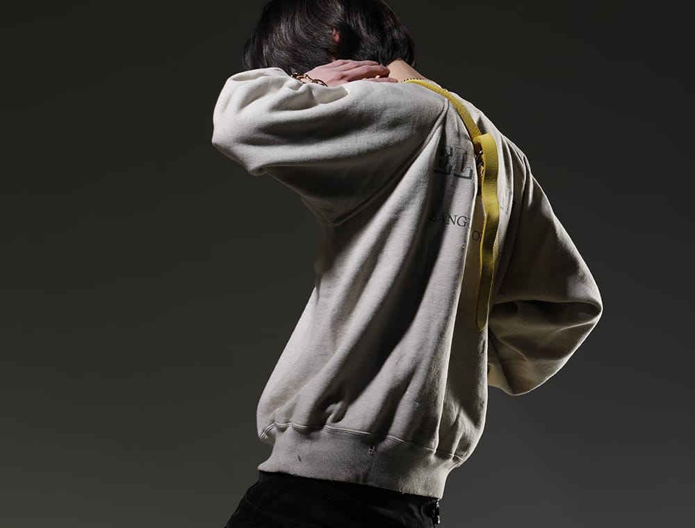 SAINT MICHAEL / GUIDI / TAKAHIROMIYASHITATheSoloist. 2023SS This sweatshirt features plant pattern that has become a classic series - SM-S23-0000-042(Rose Sweat shirt) BV06-CO84T(Small Crossy Body bag Soft Horse Full Grain Leather CO84T) sa.0038SS23-Gold(sa.ball chain necklace. -S- regular Gold) sa.0037SS23-Gold(bone shaped carabiner bracelet.-L- Gold) sa.0036SS23-Gold(bone shaped carabiner bracelet.-S- Gold) - 2-002
