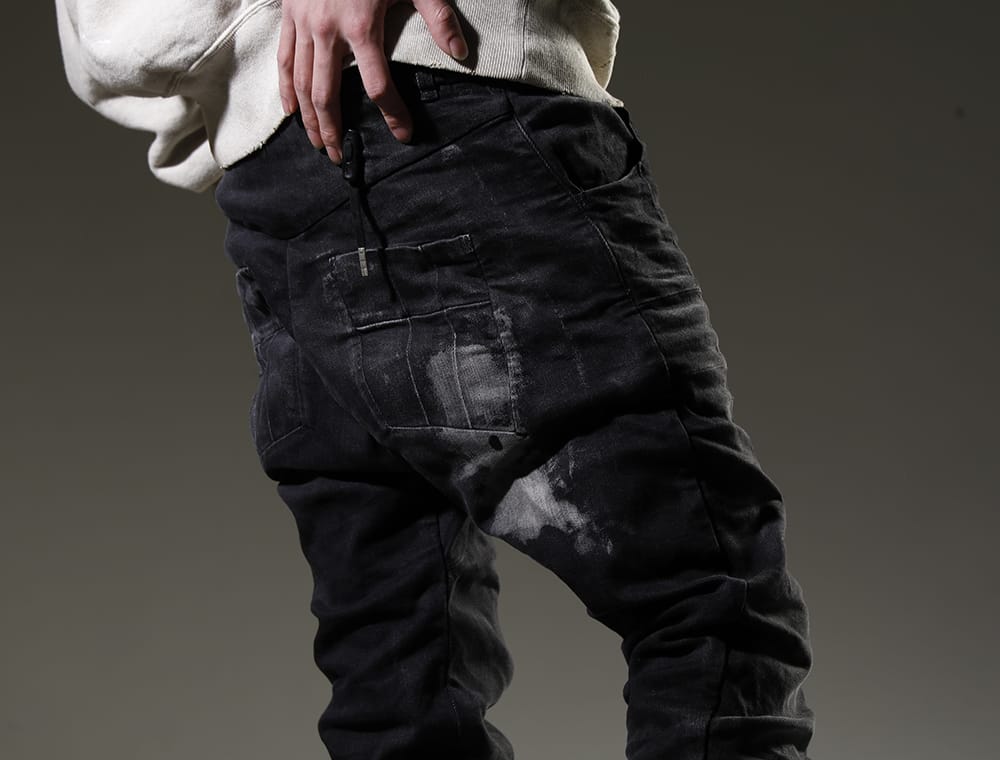 BORIS BIDJAN SABERI / GUIDI 2023SS Popular three-dimensional slim denim, which has been developed as standard item - P13-TF-F1603K-BLACK-DENIM(P13. TF F1603K BLACK DENIM) - 3-006